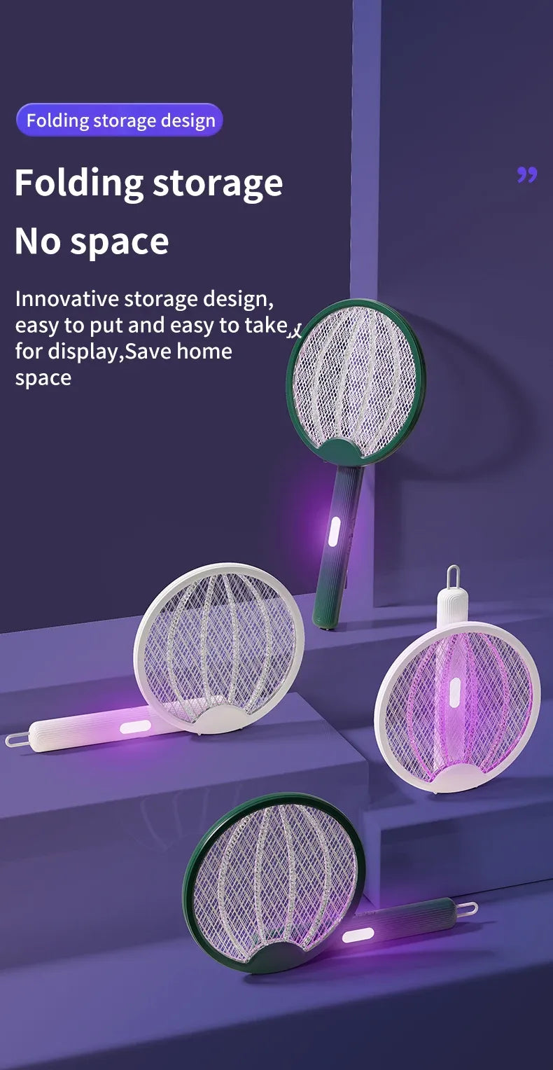 Foldable Electric Mosquito Killer with Light